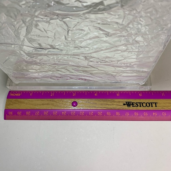 Bar Ware Ice Bucket Lucite Vintage MCM - Picture 8 of 8